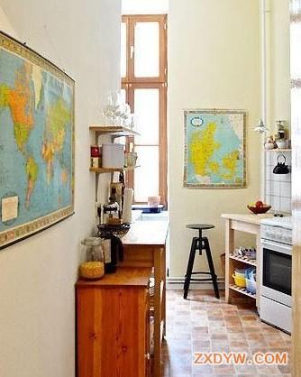 置身喧闹都市的75平宁静小居 DIY改造更时尚