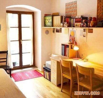 置身喧闹都市的75平宁静小居 DIY改造更时尚